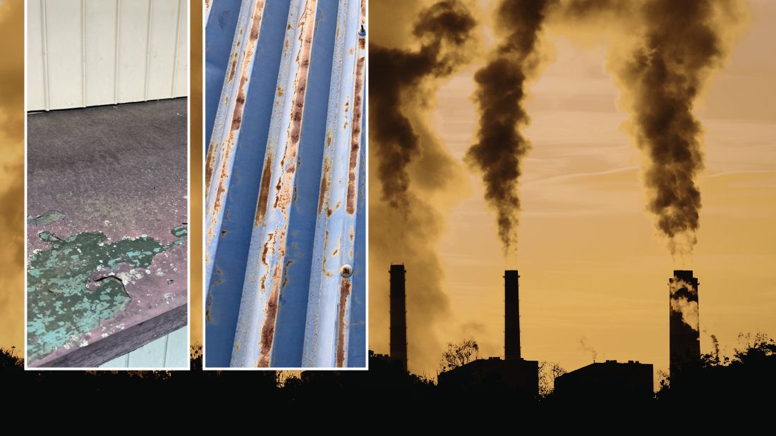 工場の雨漏り原因を部位別に整理